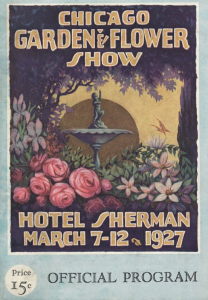1927 Chicago Garden & Flower Show Program.