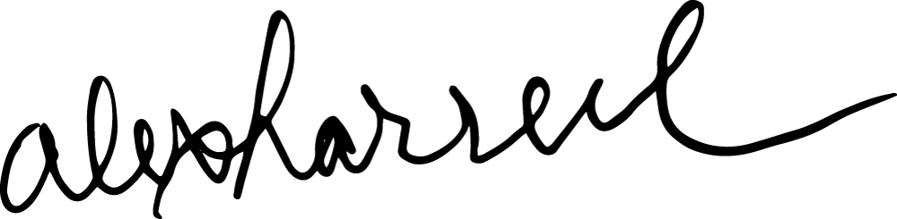 alex harrell signature